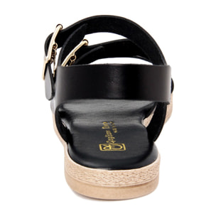 Sandalo flat Gagliani Renzo Nero