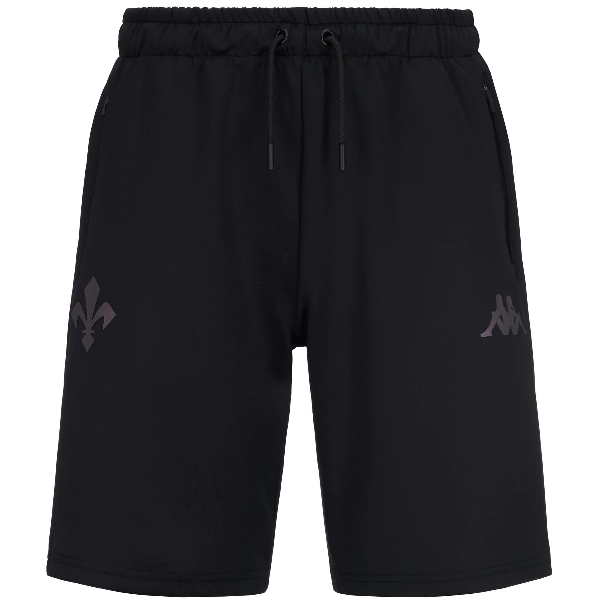 Kappa - Pantaloni Corti Uomo Nero - Atrin Fiorentina