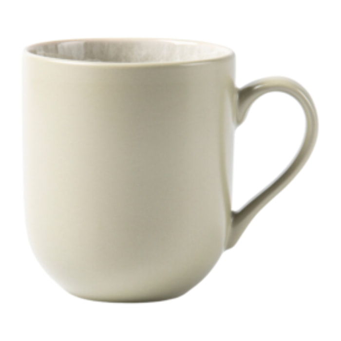 Lot de 2 mugs vert - "Iris"