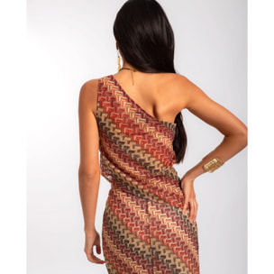 Top de mujer calado asimétrico