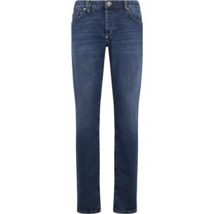 PHILIPP PLEIN Basic Straight Cut Jeans