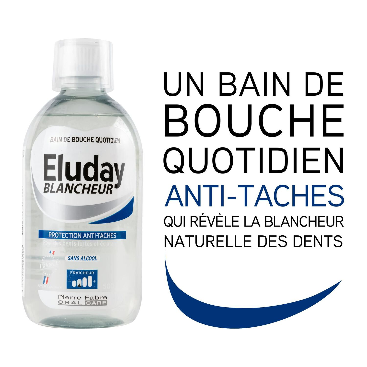 Eluday Blancheur - Bain de Bouche Quotidien Blancheur 500 ml