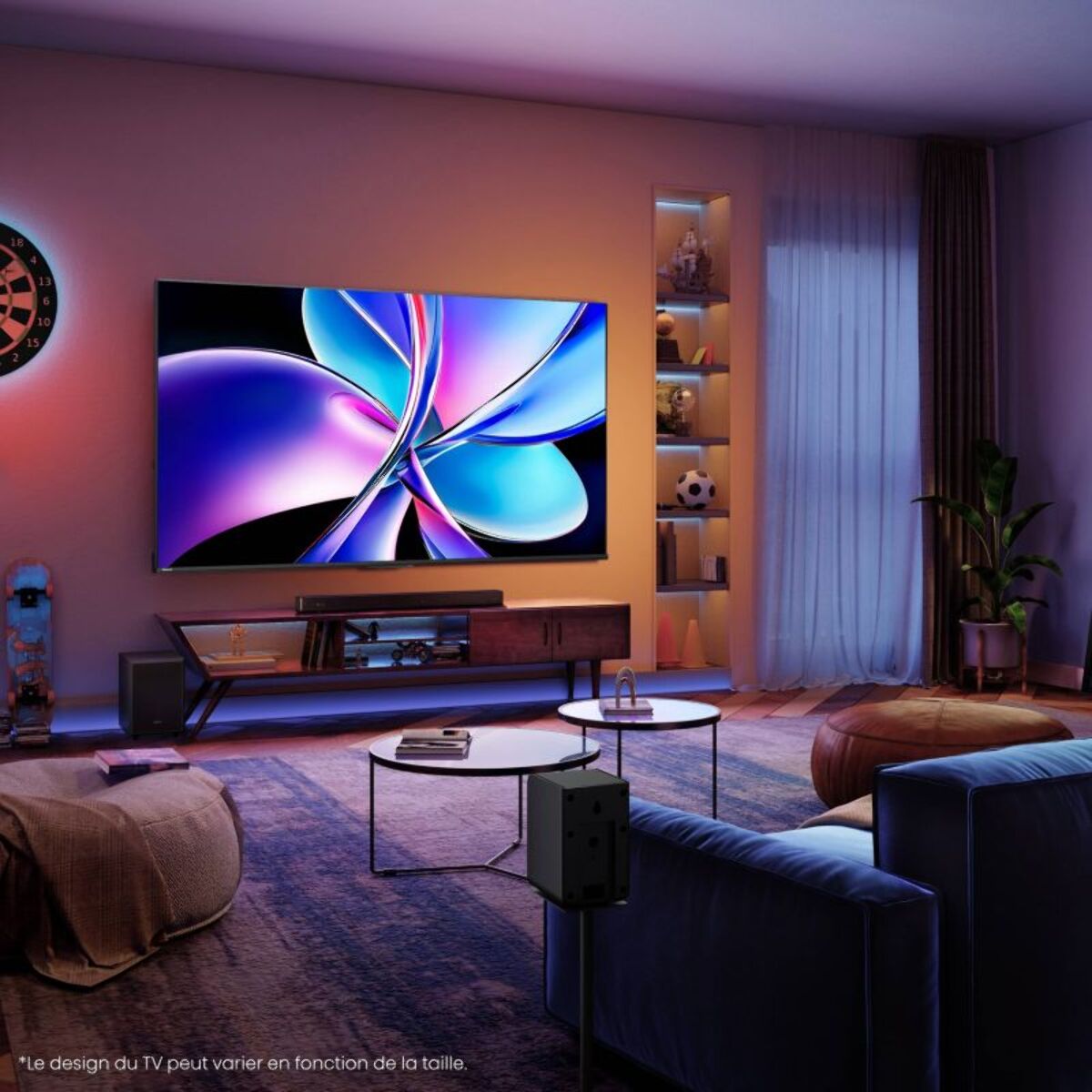 TV QLED HISENSE 55E79Q PRO-55 pouces (139cm)