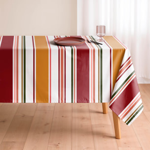 Mantel antimanchas JARA MULTICOLOR - 100% Algodón