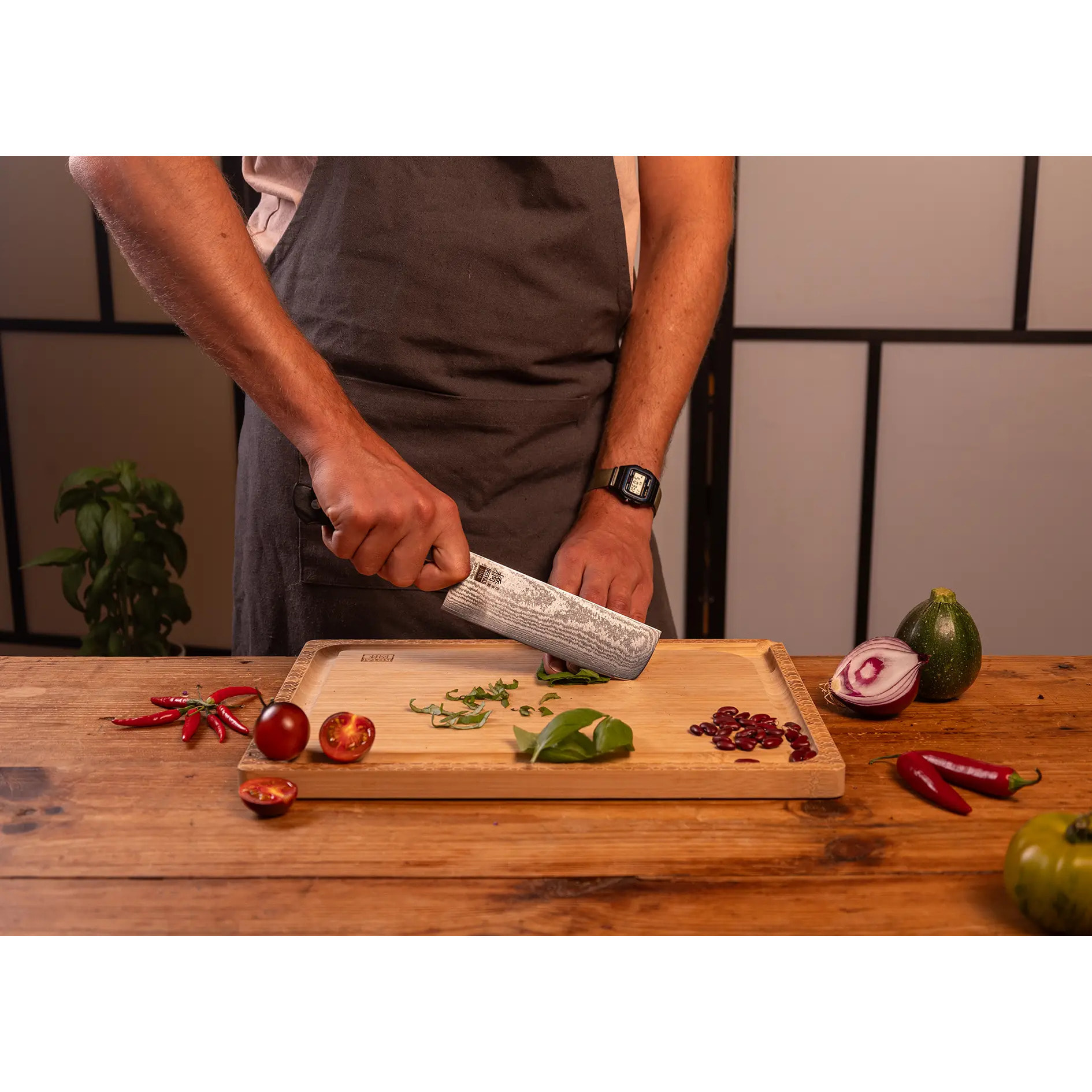 Cuchillo Nakiri 160 mm - Collection Hashi Damas