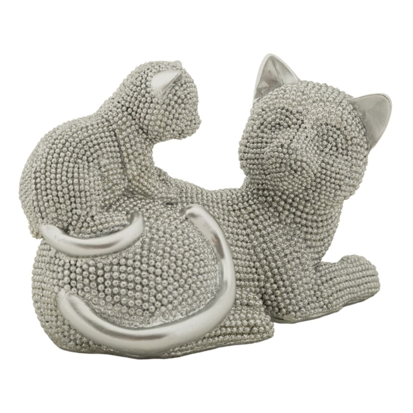 GATTO SPARKY CON CUCCIOLO CM 19X9X13