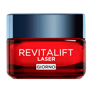 Crema Giorno Anti-Età Viso Revitalift Laser Tripla Azione con Pro-Retinolo Acido Ialuronico Vitamina C Argireline - Barattolo da 50ml