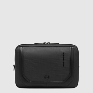 Piquadro Pochette uomo in tessuto riciclato