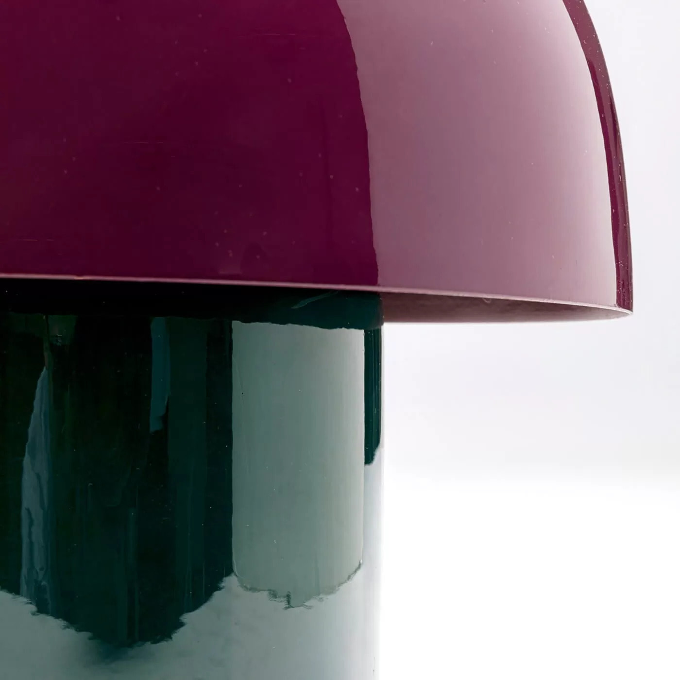 Lampe Mushroom Duo 20cm violette et verte Kare Design