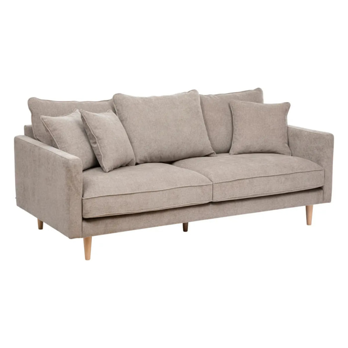 Canapé "Candice" 3 places 194x96cm beige