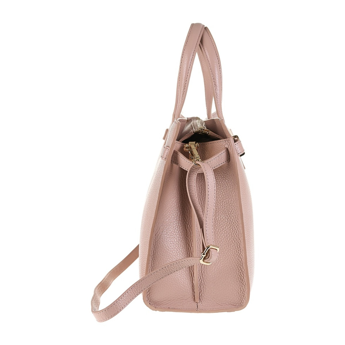 Borsa a mano da donna Made in Italy - Modello Celeste Ultra - 100% pelle - 37.5 x 24.5 x 13.0 cm