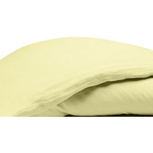 Parure Housse De Couette 3pcs 100% lin LavÉ 160g Beurre