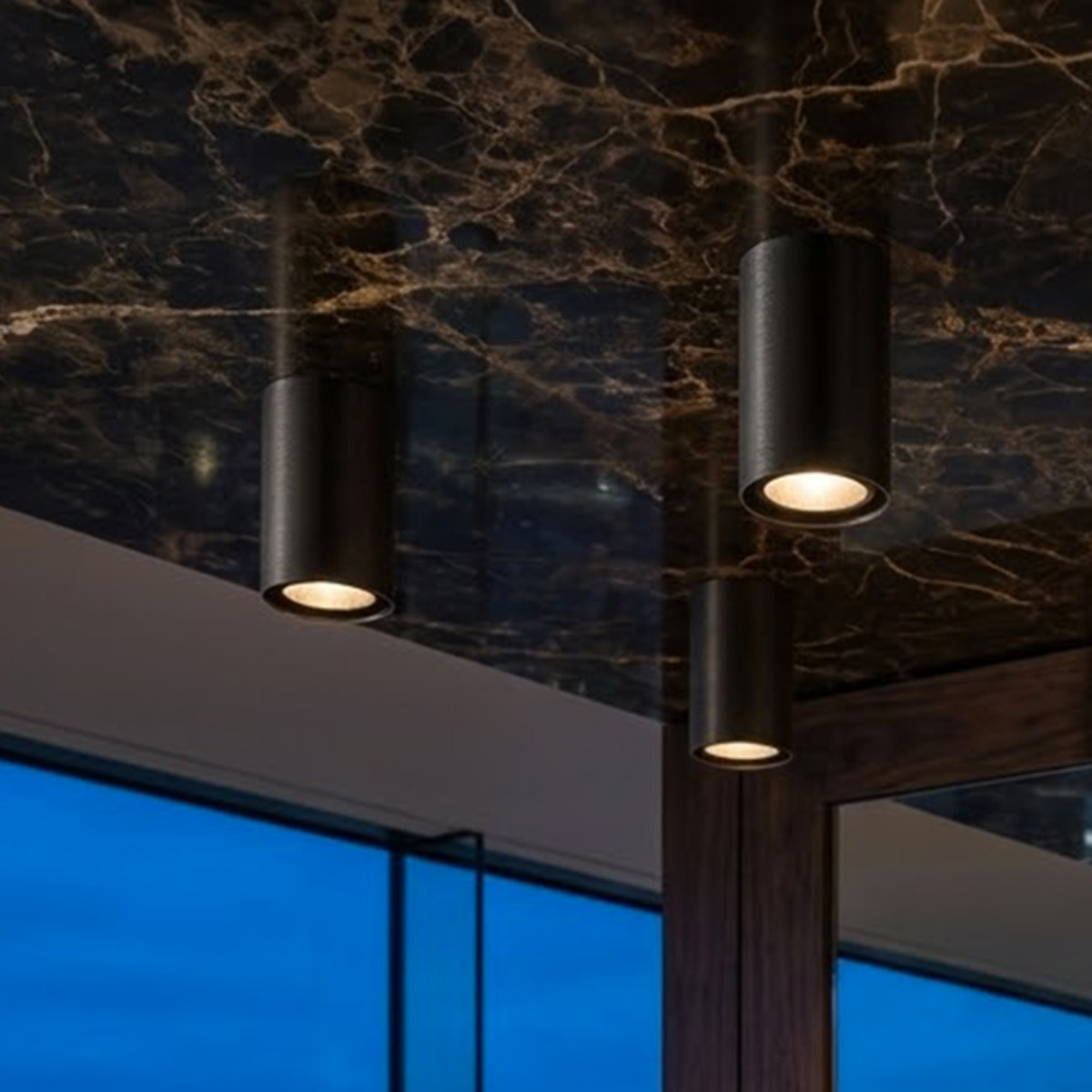 ARGO Lampada da soffitto Titanio