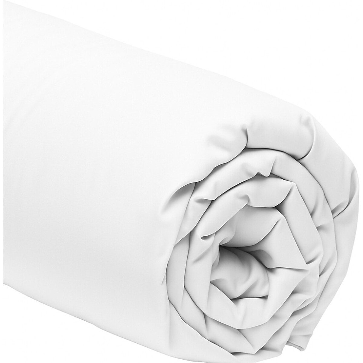 DRAP HOUSSE 2 PERS 140x190  BLANC