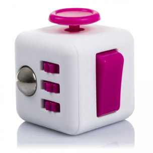 CUBO FIDGET ANTISTRESS CON 6 MODULI RILASSANTI