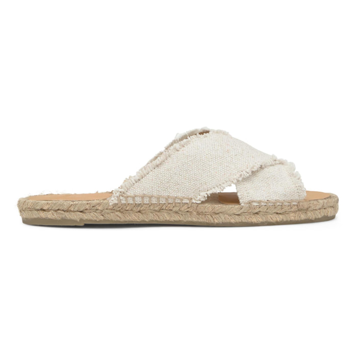 Sandalia plana slip-on Palmera 2cm