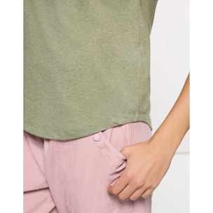 Camiseta Manga Corta Caqui - Luma