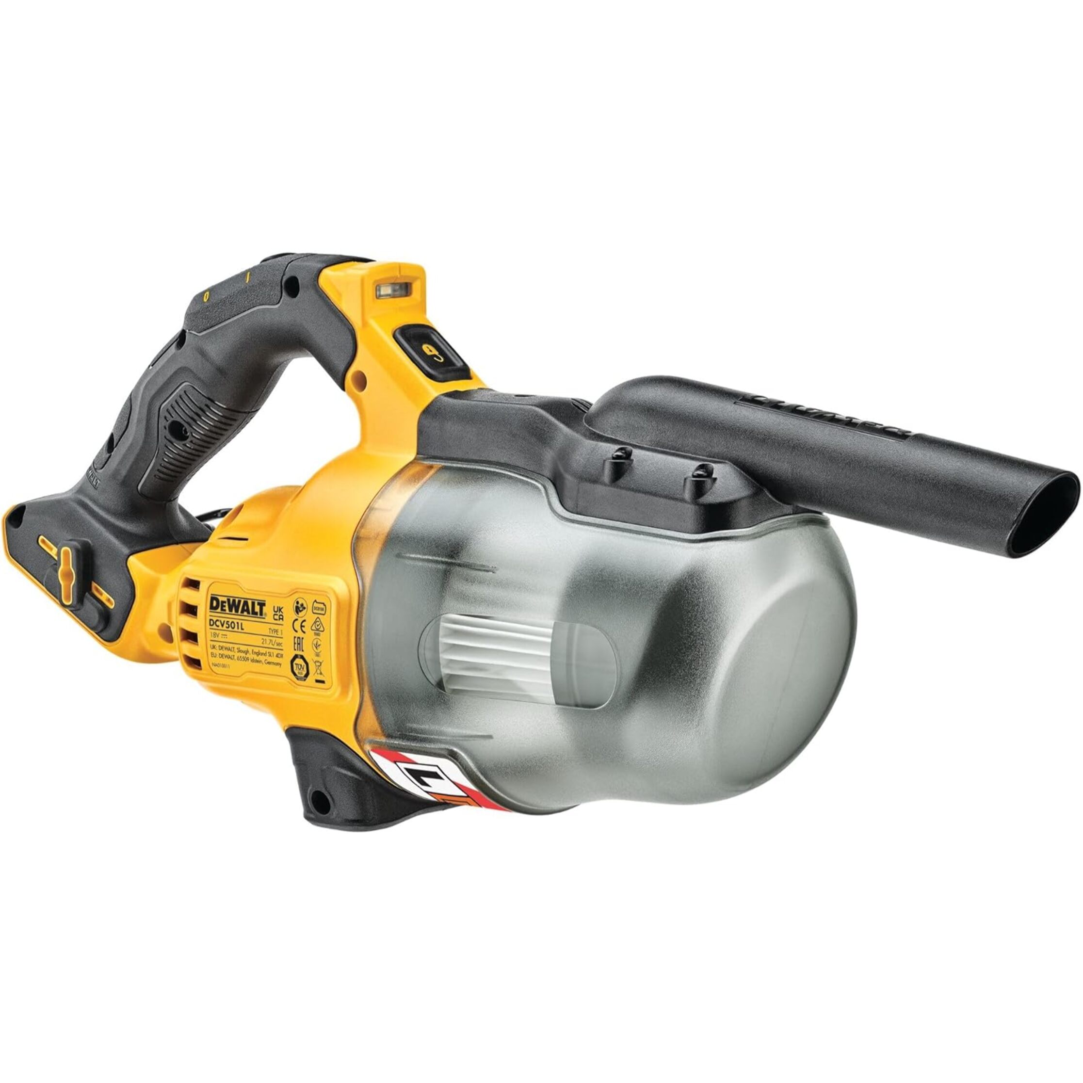 Aspirateur à main XR 18V - DEWALT - Sans batterie, ni chargeur - DCV501LN