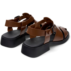Sandalias - CAMPER Dana - Marron - Cuero liso