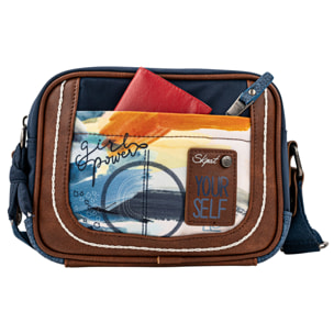 Bolso Bandolera Mujer Skpat Sirmione Azul Marino