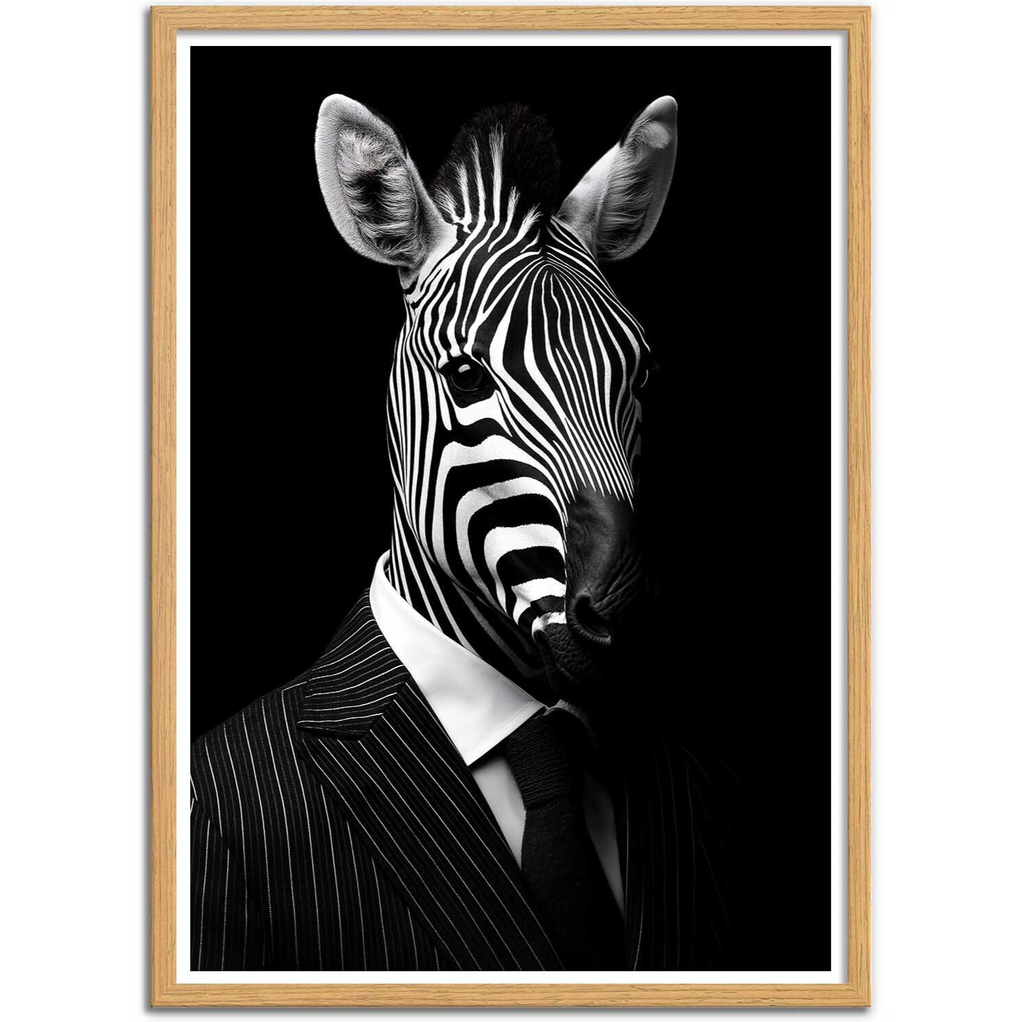 Affiche - Zebra Wild Suits - Philippe Hugonnard