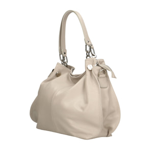 Borsa a mano da donna Made in Italy - Modello Ereba - 100% pelle - 38.0 x 30.0 x 12.0 cm