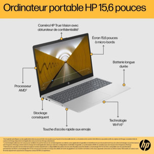 Ordinateur portable HP 15-fc0105nf