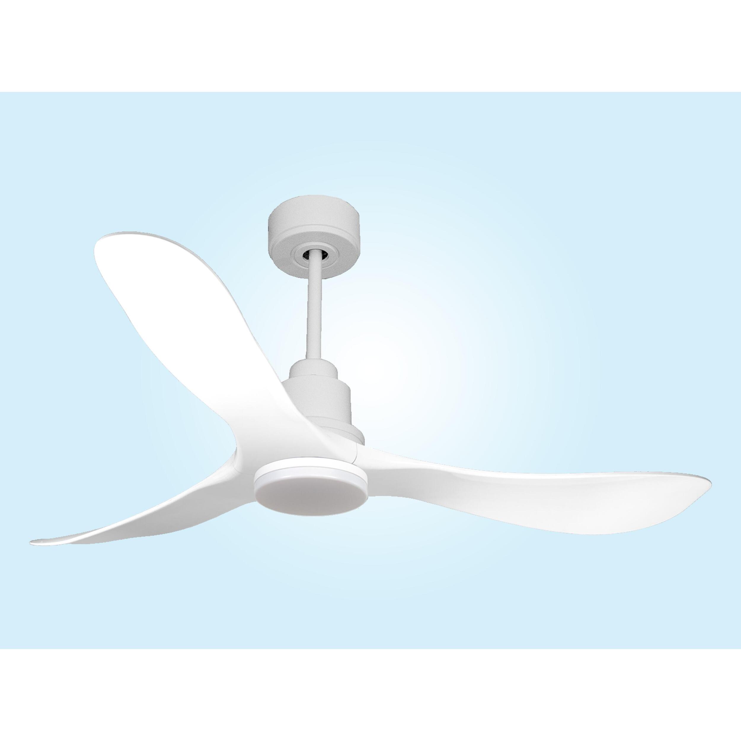 Ventilador de techo Modo Invierno/Verano Termostato Dimable Wifi Motor DC Techos Inclinados Mando a Distancia Luz tres tonos Hypersilence Memoria Vendible Shopify (AUTOMATICO) TongaD132C04LED64451 PURLINE