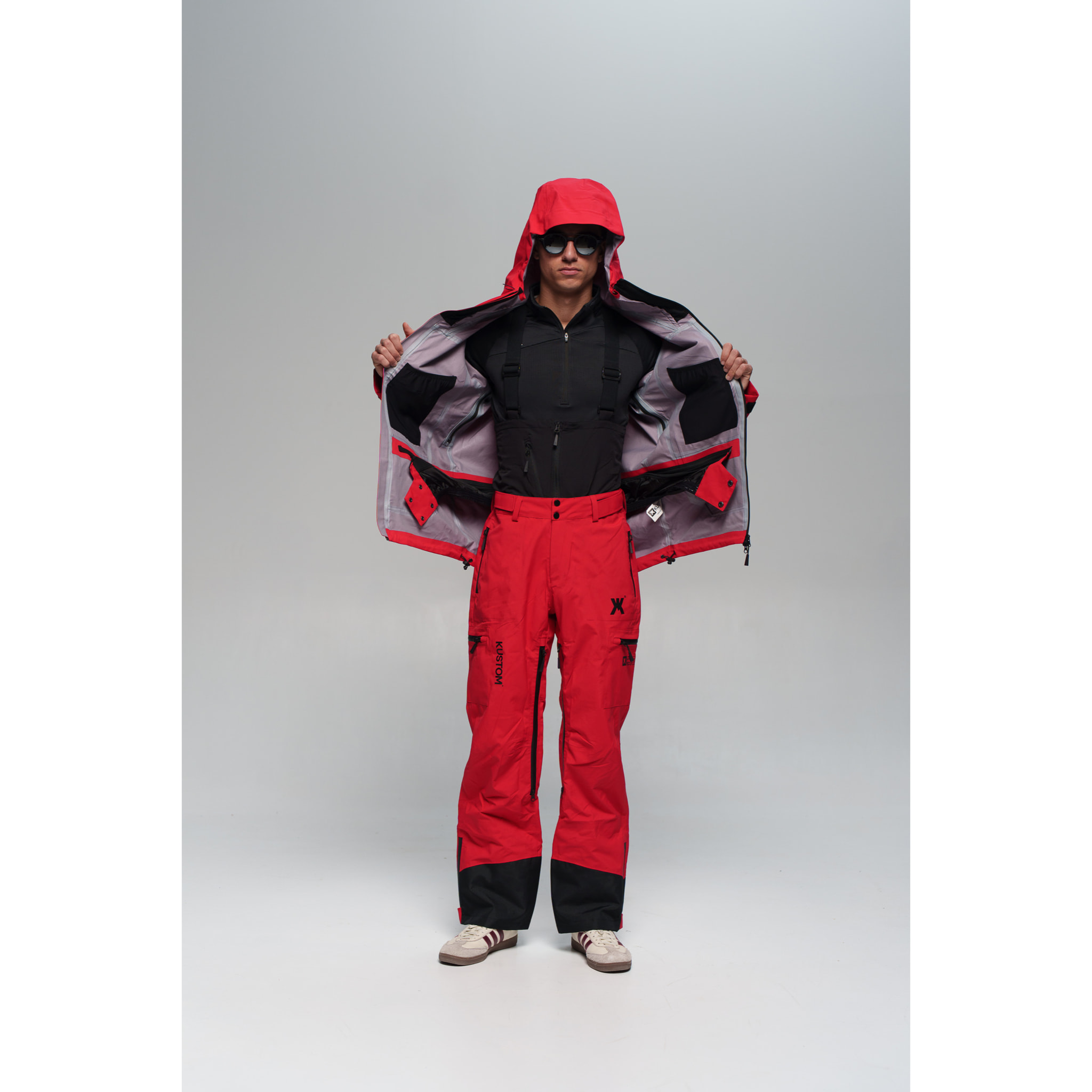 Pantalón AQUILO KUSTOM rojo