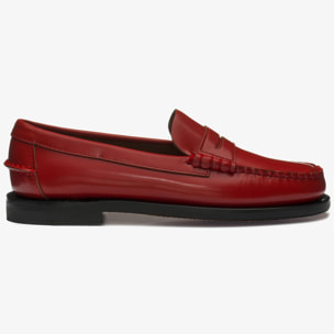 Sebago - Mocassini Donna Rosso - Classic Dan Pigment Woman