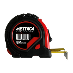 Mètre ruban 3 stop édition 2023 8Mx25MM - METRICA - 38648NH