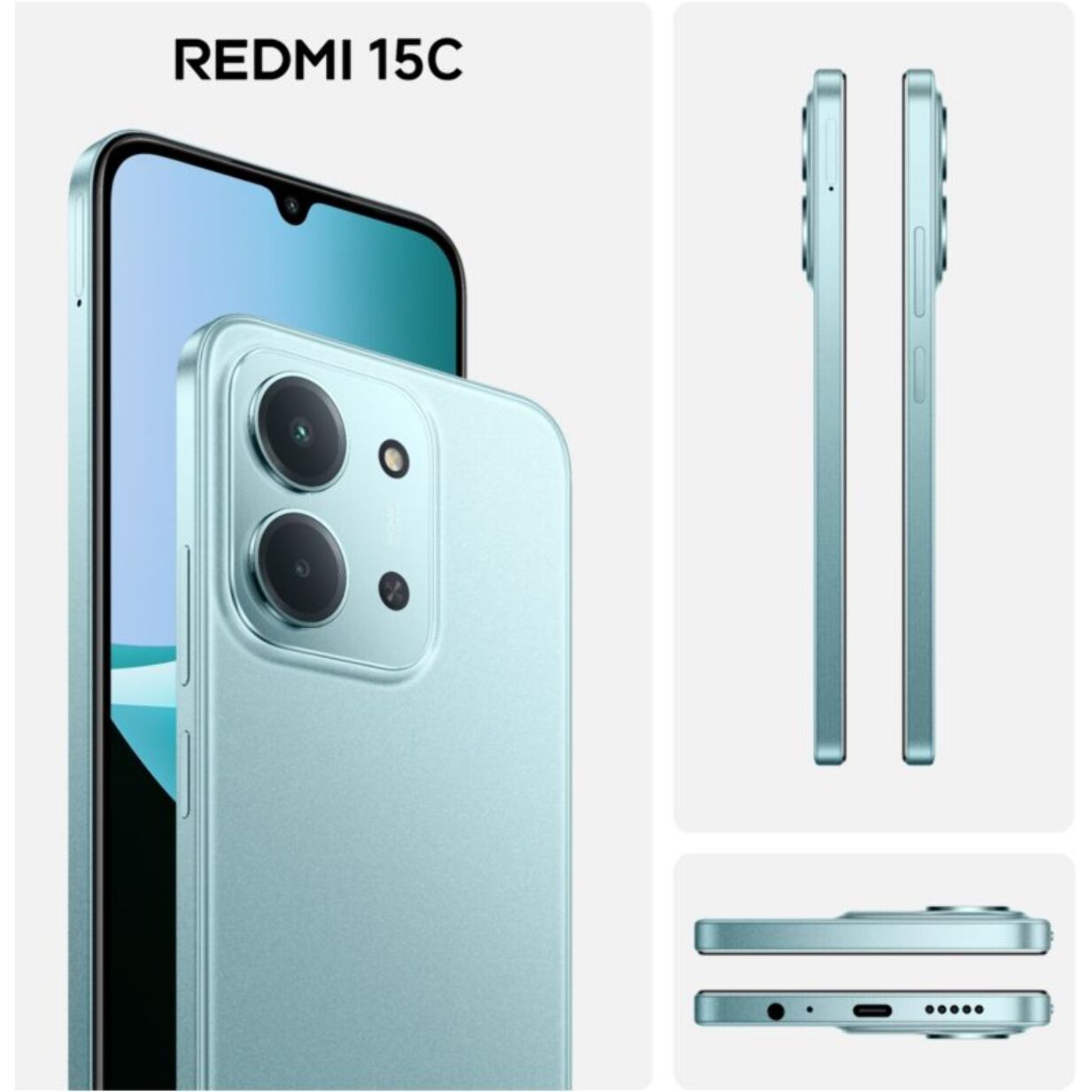 Smartphone XIAOMI Redmi 15C Vert 256Go 4G