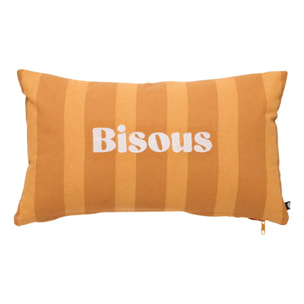 Coussin Bichette rectangulaire 30x50cm jaune
