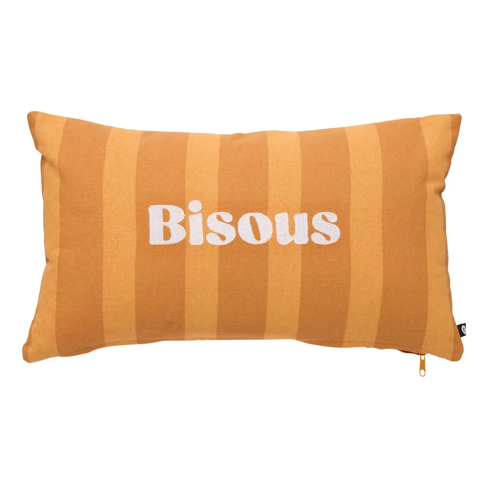 Coussin Bichette rectangulaire 30x50cm jaune