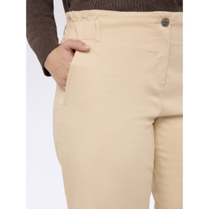 Fiorella Rubino - Pantalones Balloon de algodón - Beige