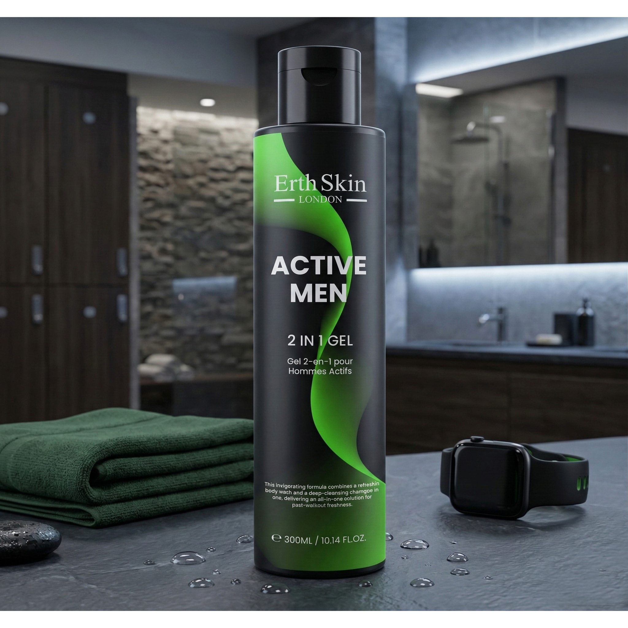 Gel de ducha 2 en 1 Active Men