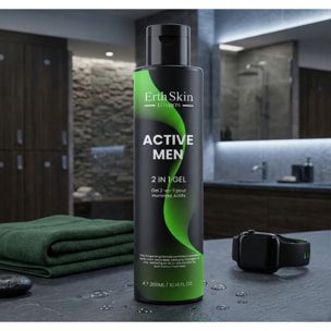 Gel de ducha 2 en 1 Active Men
