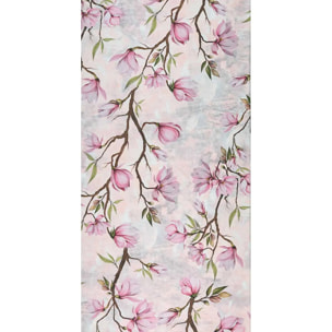 Passatoia tappeto cucina bagno ingresso multiuso, disegno fiori stile floreale