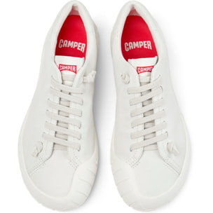 Sneakers - CAMPER Peu Path+ - Bianco - Pelle liscia