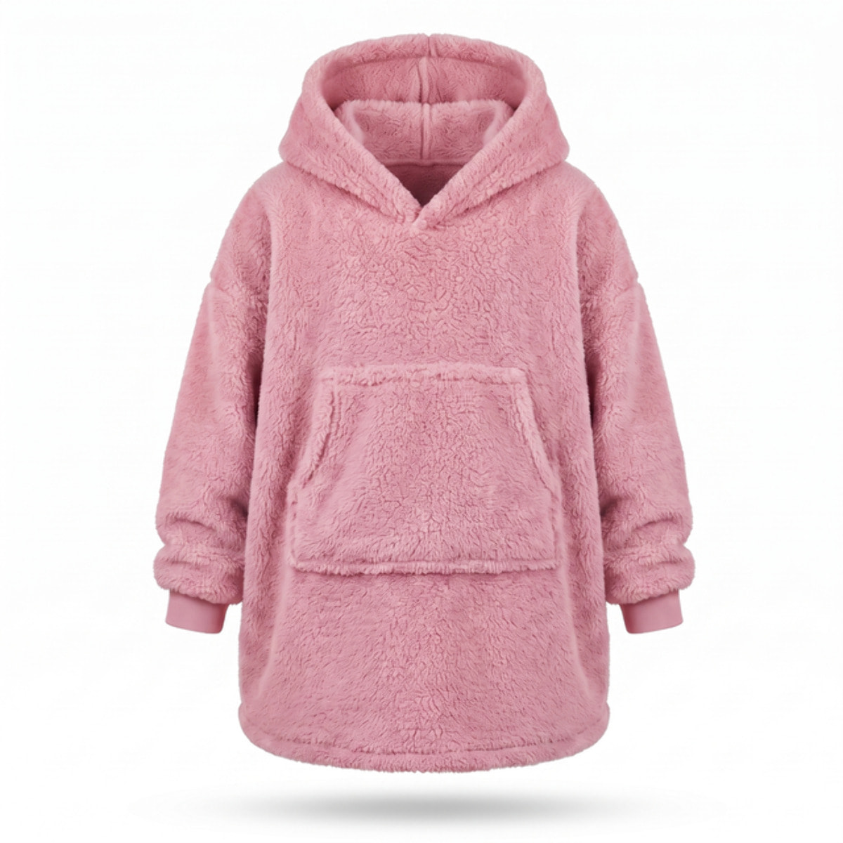 Felpa coperta bambini in poliestere - Rosa