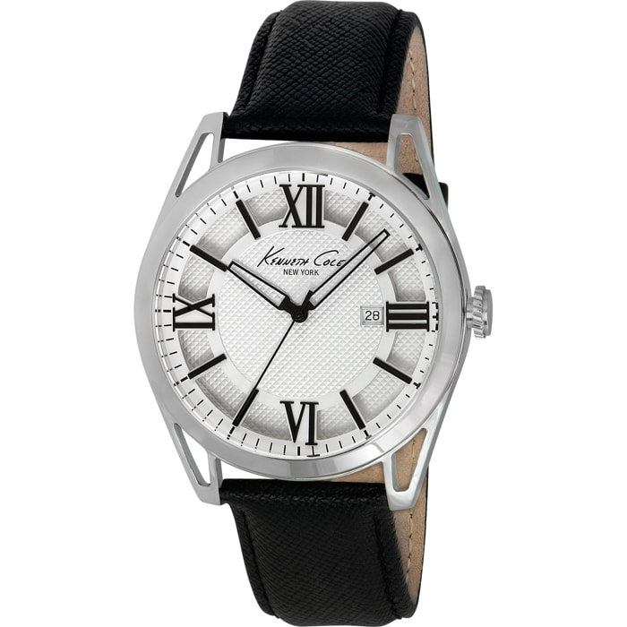 Reloj Kenneth Cole IKC8072 Hombre Analogico Cuarzo con Correa de Piel