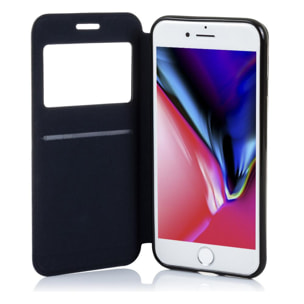 FUNDA LIBRO CON VENTANA CIERRE MAGNÉTICO IPHONE 7 PLUS/ IPHONE 8 PLUS