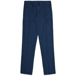 Pantaloni Robe di Kappa Uomo Blu Jean Linen