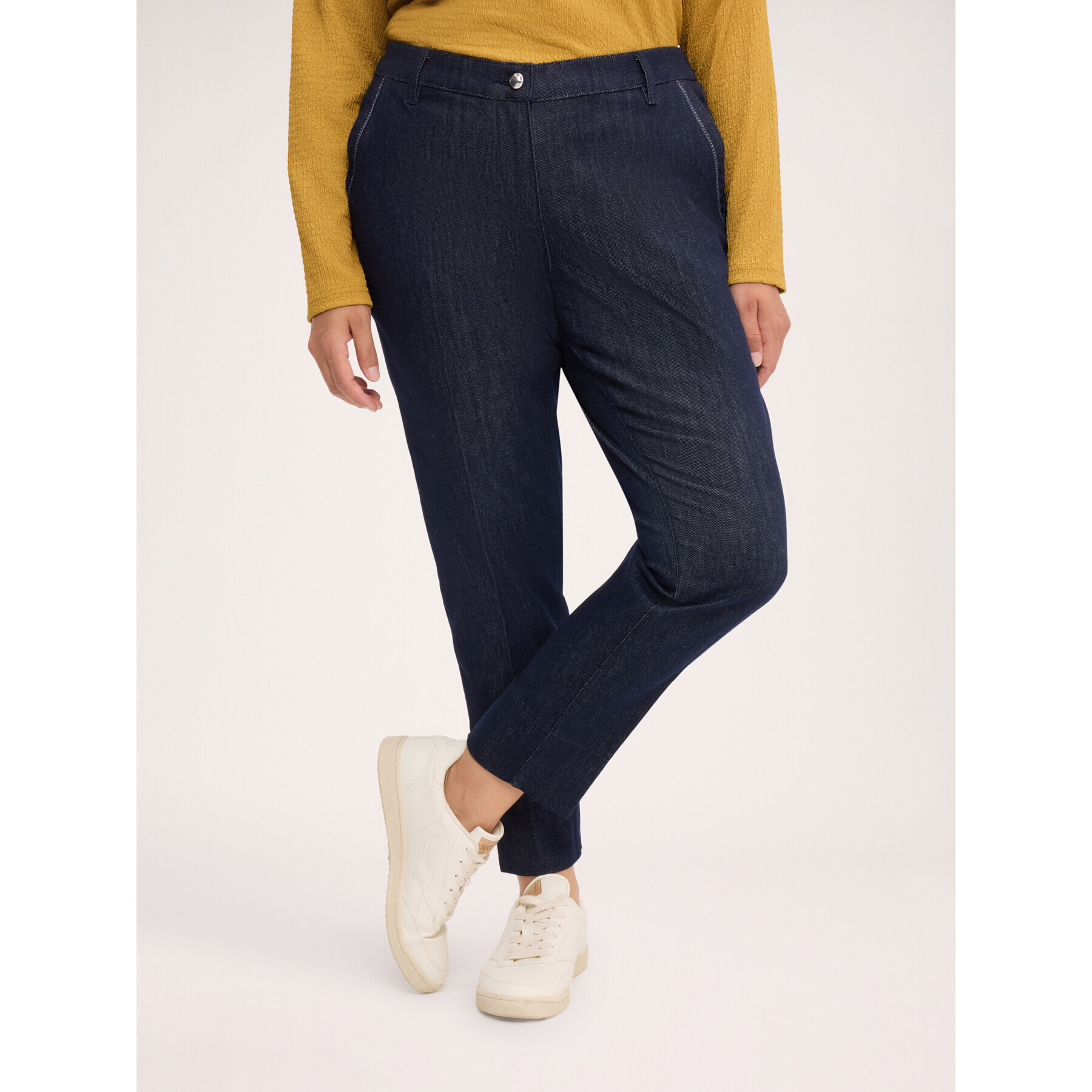 Fiorella Rubino - Jeans Chino dalla piega stirata - Blu