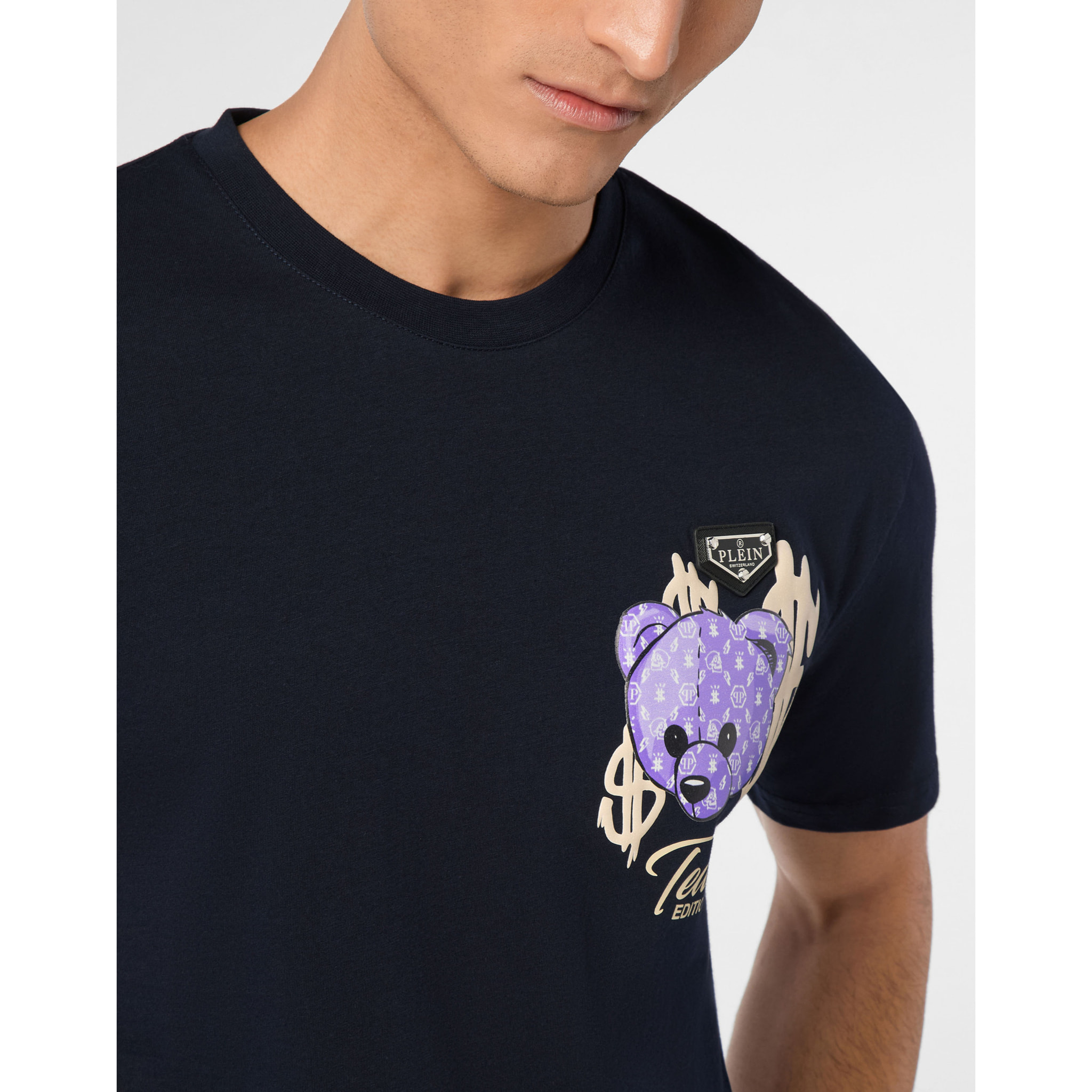 PHILIPP PLEIN T-Shirt Round Neck TEDDY