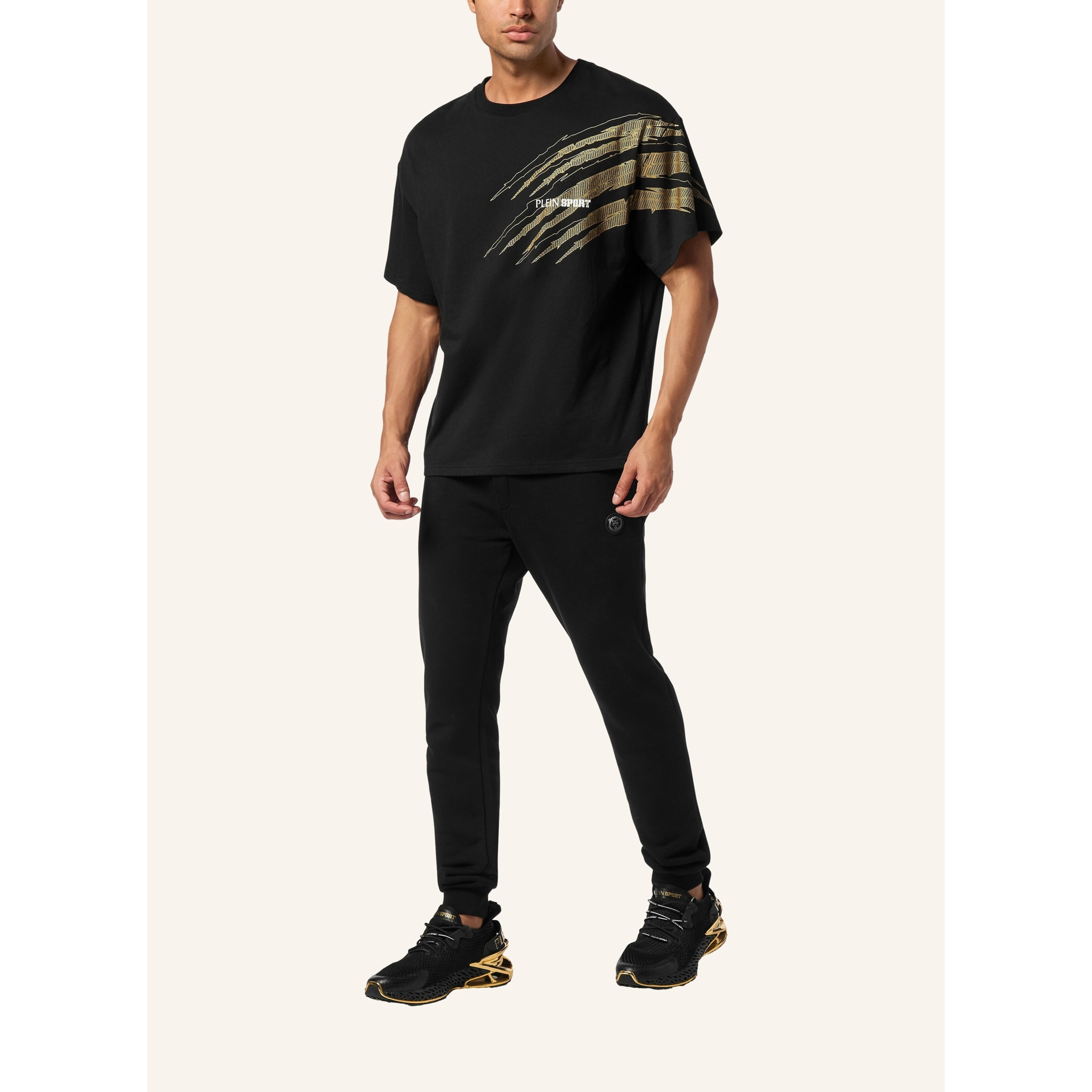 PLEIN SPORT Maglietta girocollo Ss SCRATCH