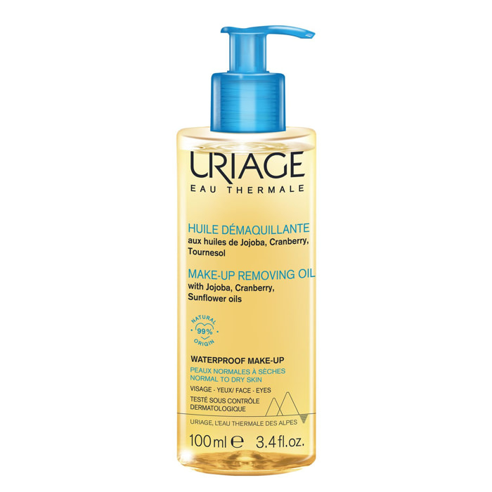 Huile Démaquillante - Peaux Normales à Sèches 100 ml