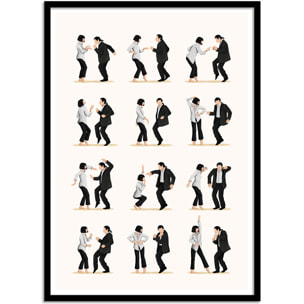 Affiche - Pulp Fiction Dancing - Nour Tohme