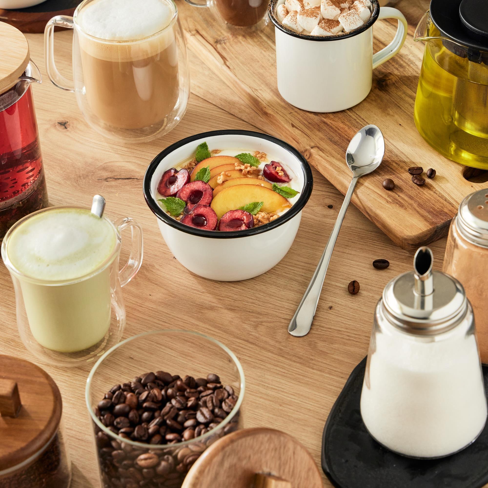 Juego de 2 Azucareros de cristal de 350ml LOVERS Bergner