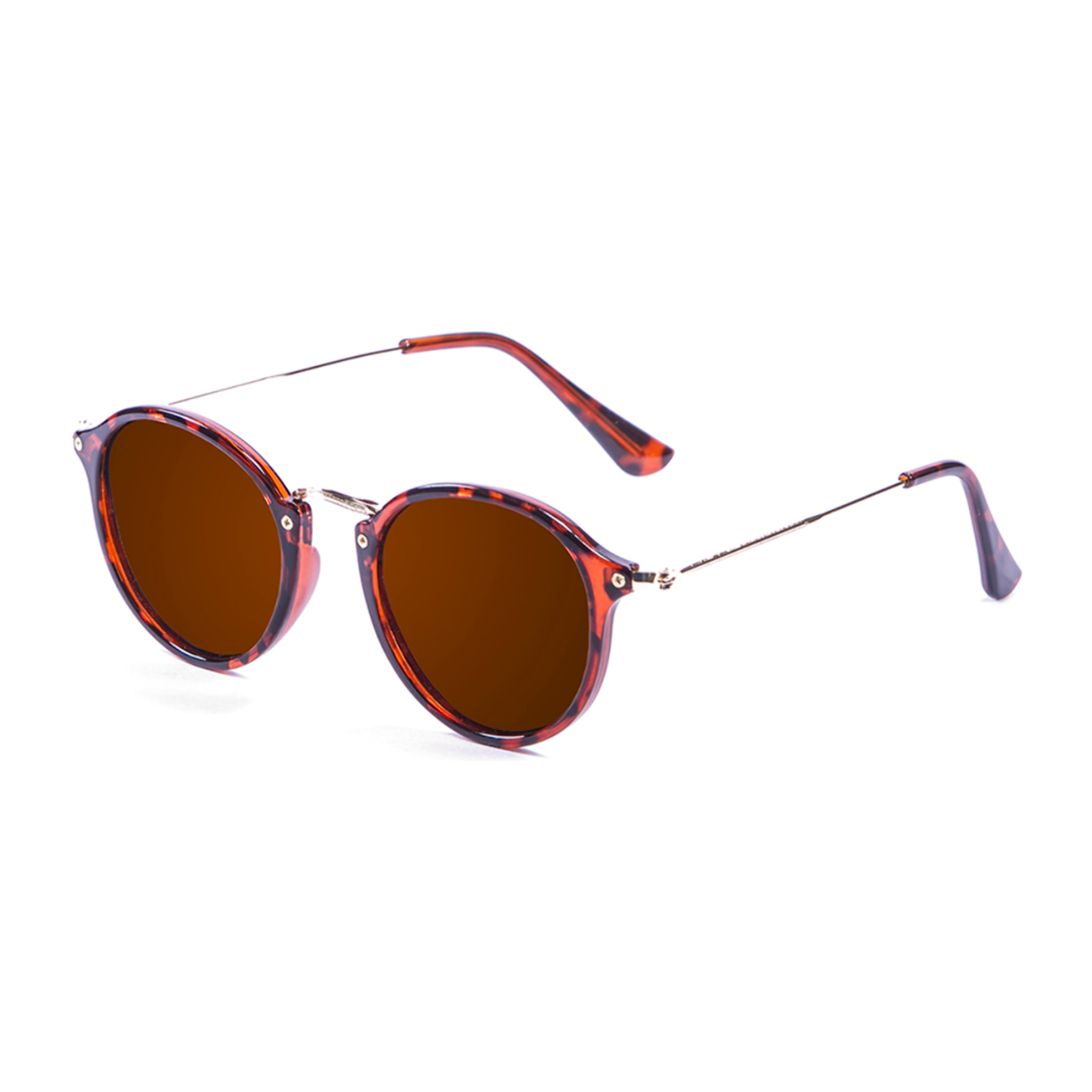 GAFAS DE SOL SUNPERS BIARRITZ METAL BRIDGE & TEMPLE de color Marron